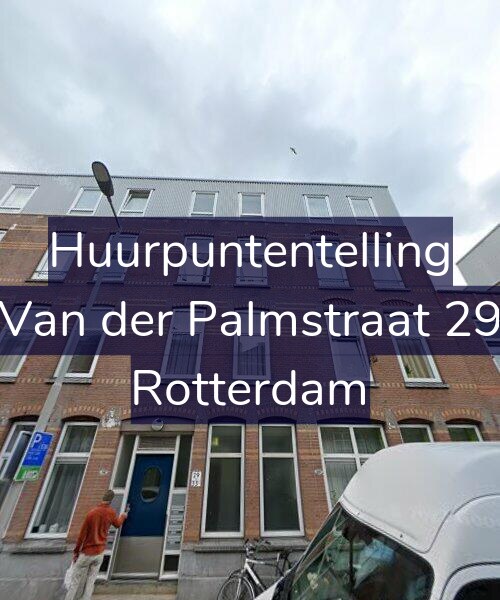 Foto gevel Huurpuntentelling voor Van der Palmstraat 29, Rotterdam