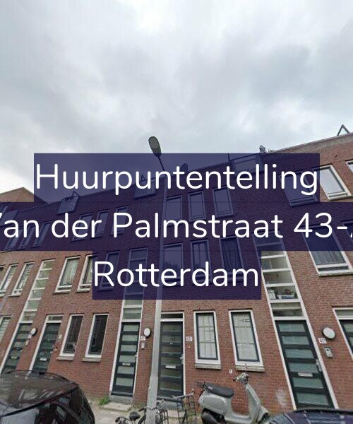 Foto gevel Huurpuntentelling voor Van der Palmstraat 43-A, Rotterdam