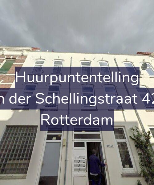 Foto gevel Huurpuntentelling voor Van der Schellingstraat 42-C, Rotterdam
