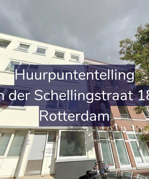 Foto gevel Huurpuntentelling voor Van der Schellingstraat 18-C, Rotterdam