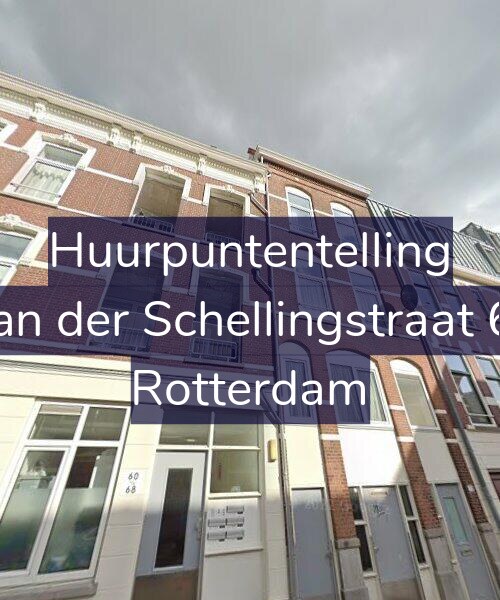 Foto gevel Huurpuntentelling voor Van der Schellingstraat 66, Rotterdam
