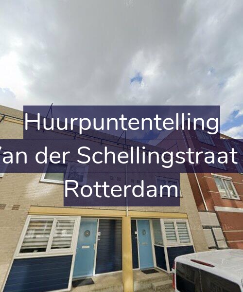Foto gevel Huurpuntentelling voor Van der Schellingstraat 7, Rotterdam