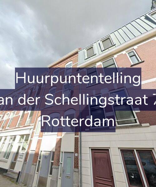 Foto gevel Huurpuntentelling voor Van der Schellingstraat 70, Rotterdam