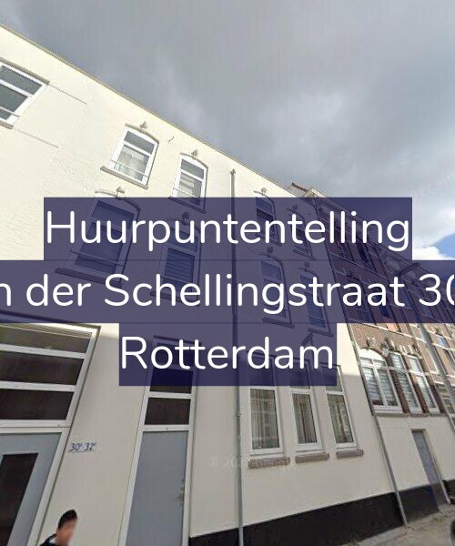 Foto gevel Huurpuntentelling voor Van der Schellingstraat 30-D, Rotterdam