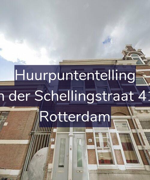 Foto gevel Huurpuntentelling voor Van der Schellingstraat 41-B, Rotterdam