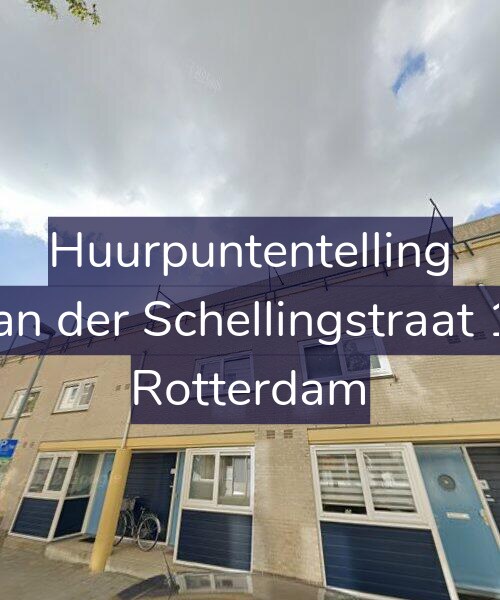 Foto gevel Huurpuntentelling voor Van der Schellingstraat 11, Rotterdam