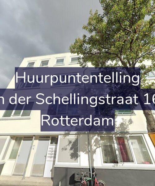 Foto gevel Huurpuntentelling voor Van der Schellingstraat 16-C, Rotterdam