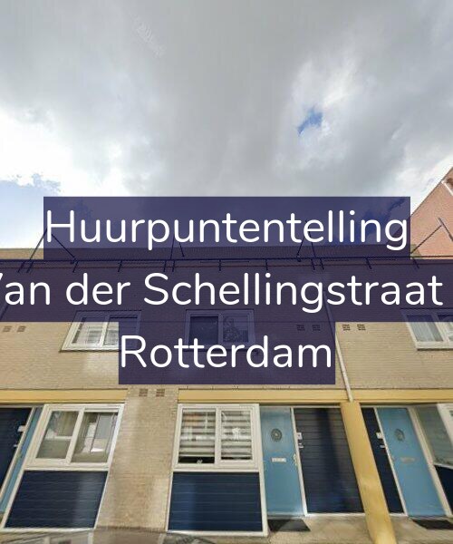 Foto gevel Huurpuntentelling voor Van der Schellingstraat 9, Rotterdam
