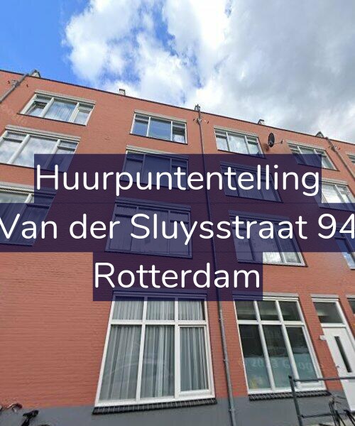 Foto gevel Huurpuntentelling voor Van der Sluysstraat 94, Rotterdam