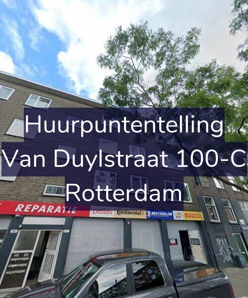 Foto gevel Huurpuntentelling voor Van Duylstraat 100-C, Rotterdam