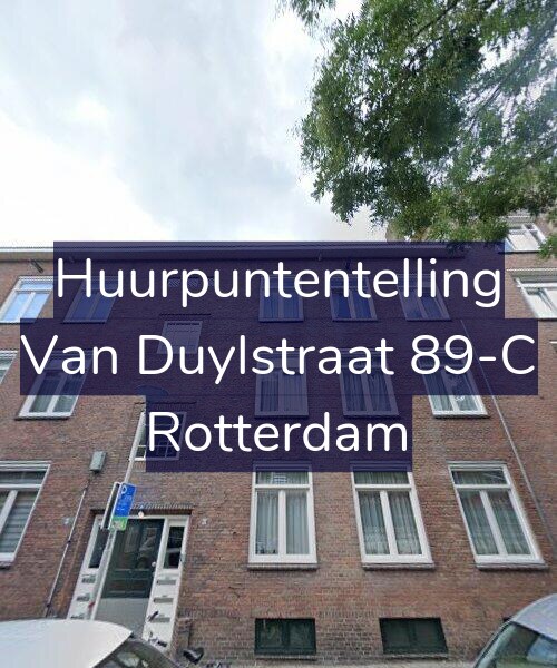Foto gevel Huurpuntentelling voor Van Duylstraat 89-C, Rotterdam