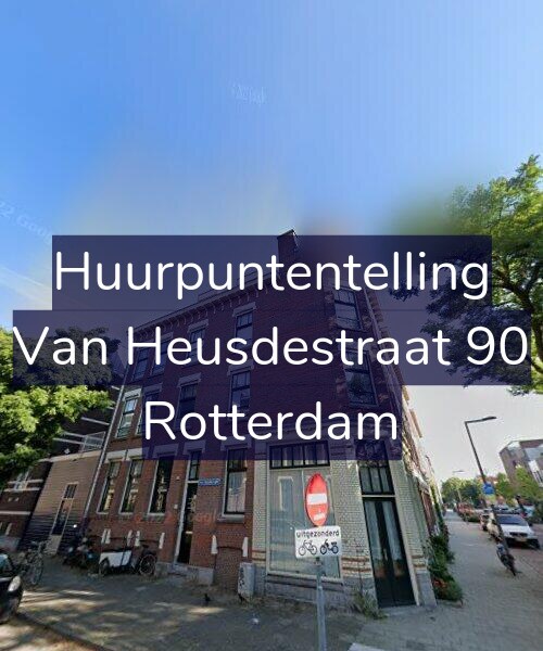 Foto gevel Huurpuntentelling voor Van Heusdestraat 90, Rotterdam