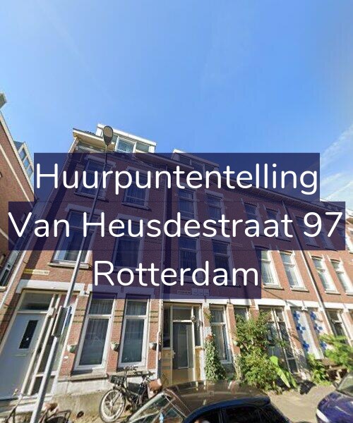 Foto gevel Huurpuntentelling voor Van Heusdestraat 97, Rotterdam