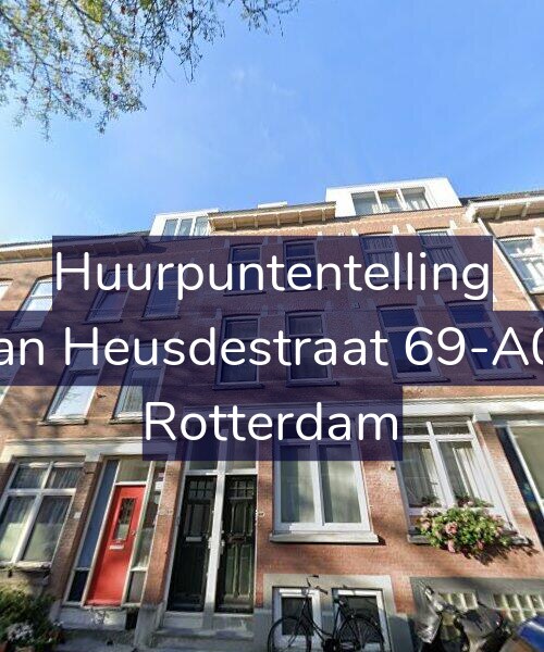 Foto gevel Huurpuntentelling voor Van Heusdestraat 69-A02, Rotterdam