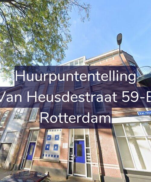 Foto gevel Huurpuntentelling voor Van Heusdestraat 59-B, Rotterdam