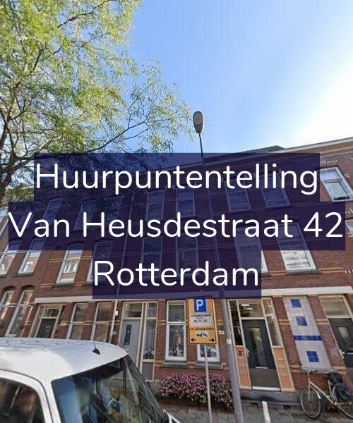 Foto gevel Huurpuntentelling voor Van Heusdestraat 42, Rotterdam