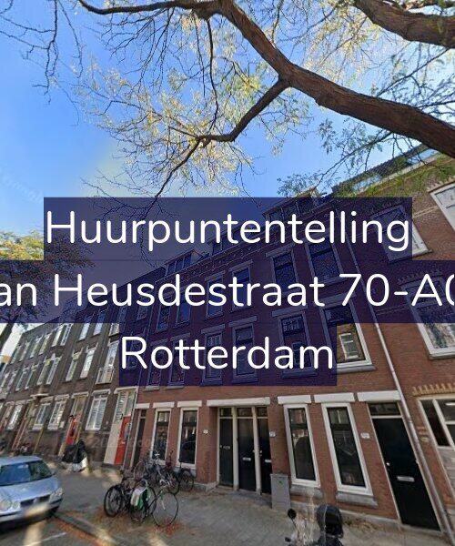 Foto gevel Huurpuntentelling voor Van Heusdestraat 70-A01, Rotterdam