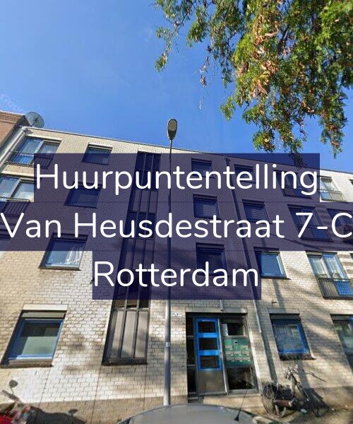 Foto gevel Huurpuntentelling voor Van Heusdestraat 7-C, Rotterdam