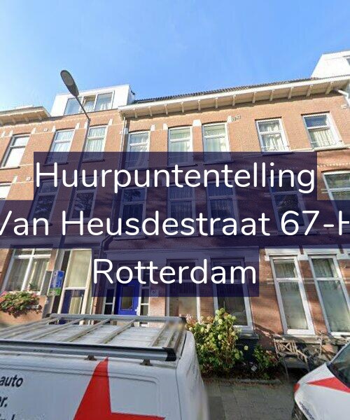 Foto gevel Huurpuntentelling voor Van Heusdestraat 67-H, Rotterdam