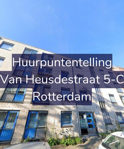 Foto gevel Huurpuntentelling voor Van Heusdestraat 5-C, Rotterdam