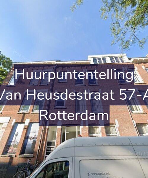 Foto gevel Huurpuntentelling voor Van Heusdestraat 57-A, Rotterdam