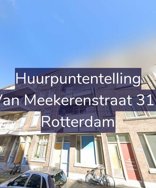 Foto gevel Huurpuntentelling voor Van Meekerenstraat 311, Rotterdam