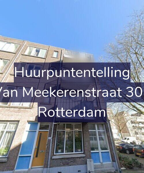 Foto gevel Huurpuntentelling voor Van Meekerenstraat 301, Rotterdam