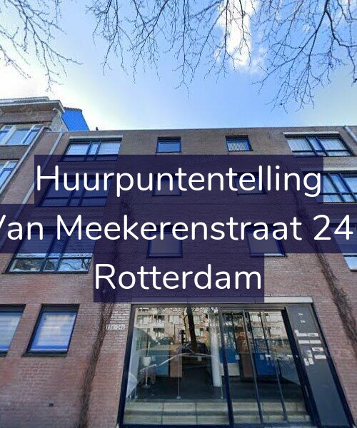 Foto gevel Huurpuntentelling voor Van Meekerenstraat 240, Rotterdam