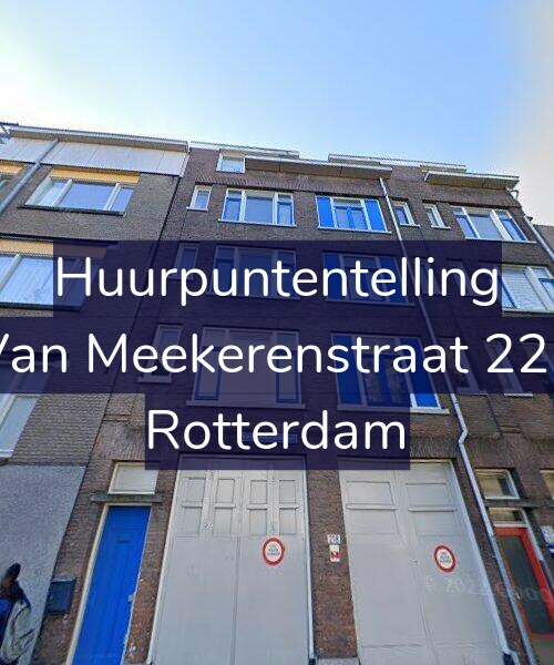 Foto gevel Huurpuntentelling voor Van Meekerenstraat 222, Rotterdam