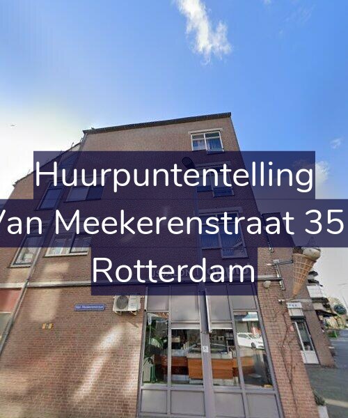 Foto gevel Huurpuntentelling voor Van Meekerenstraat 352, Rotterdam