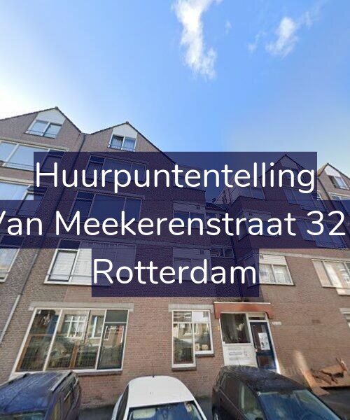 Foto gevel Huurpuntentelling voor Van Meekerenstraat 326, Rotterdam