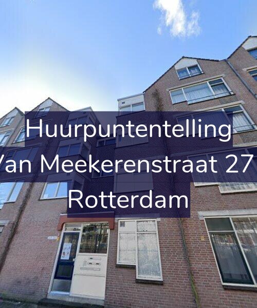 Foto gevel Huurpuntentelling voor Van Meekerenstraat 272, Rotterdam