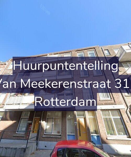 Foto gevel Huurpuntentelling voor Van Meekerenstraat 317, Rotterdam