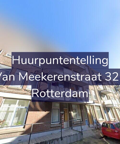 Foto gevel Huurpuntentelling voor Van Meekerenstraat 327, Rotterdam
