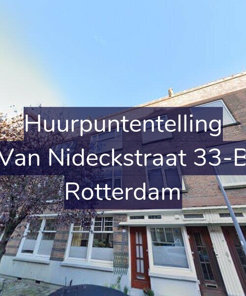 Foto gevel Huurpuntentelling voor Van Nideckstraat 33-B, Rotterdam
