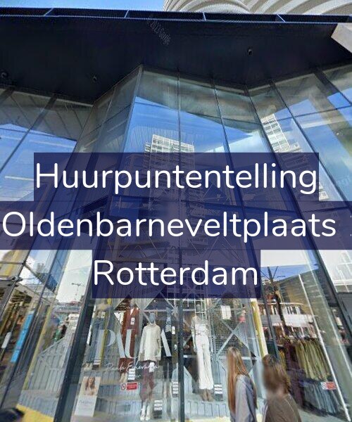 Foto gevel Huurpuntentelling voor Van Oldenbarneveltplaats 14-E, Rotterdam