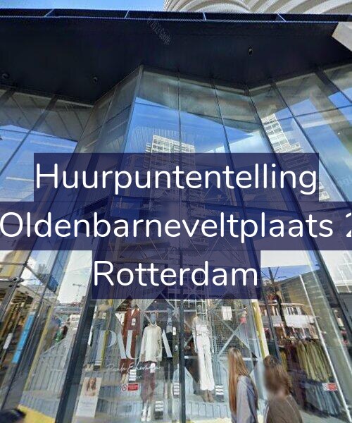 Foto gevel Huurpuntentelling voor Van Oldenbarneveltplaats 26-D, Rotterdam