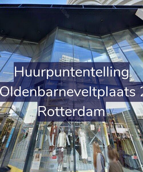 Foto gevel Huurpuntentelling voor Van Oldenbarneveltplaats 26-G, Rotterdam