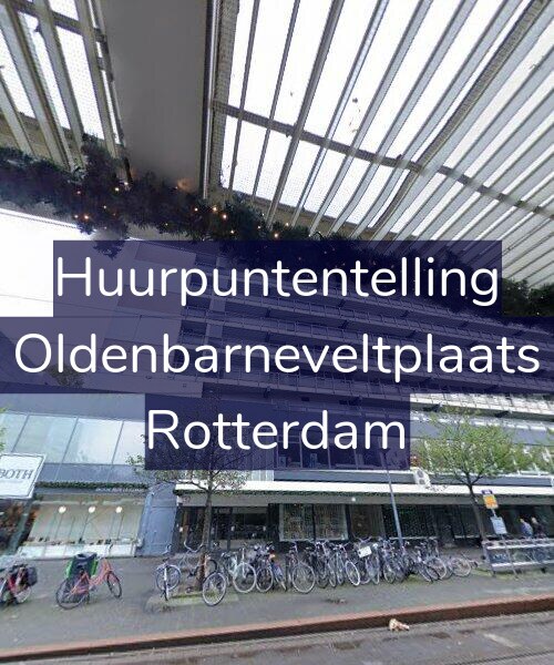 Foto gevel Huurpuntentelling voor Van Oldenbarneveltplaats 388, Rotterdam
