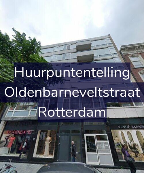 Foto gevel Huurpuntentelling voor Van Oldenbarneveltstraat 100, Rotterdam