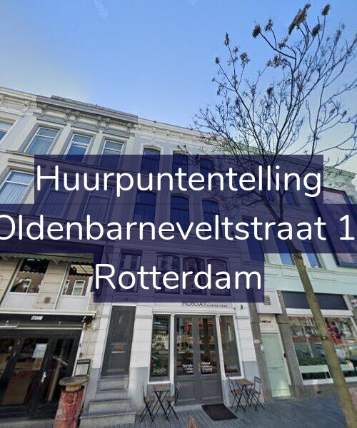 Foto gevel Huurpuntentelling voor Van Oldenbarneveltstraat 156-D, Rotterdam