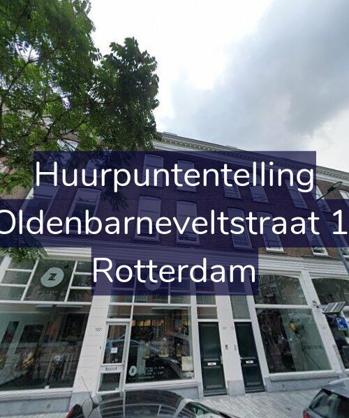 Foto gevel Huurpuntentelling voor Van Oldenbarneveltstraat 120-B, Rotterdam