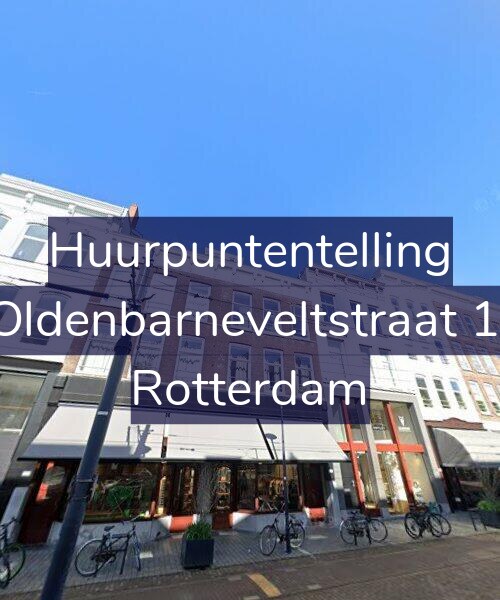 Foto gevel Huurpuntentelling voor Van Oldenbarneveltstraat 131-A, Rotterdam