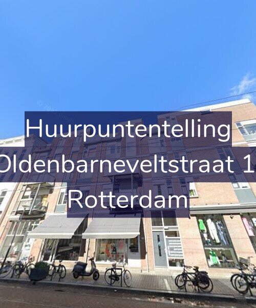 Foto gevel Huurpuntentelling voor Van Oldenbarneveltstraat 111-A, Rotterdam