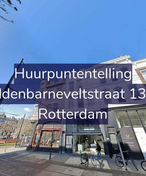 Foto gevel Huurpuntentelling voor Van Oldenbarneveltstraat 137-B02, Rotterdam