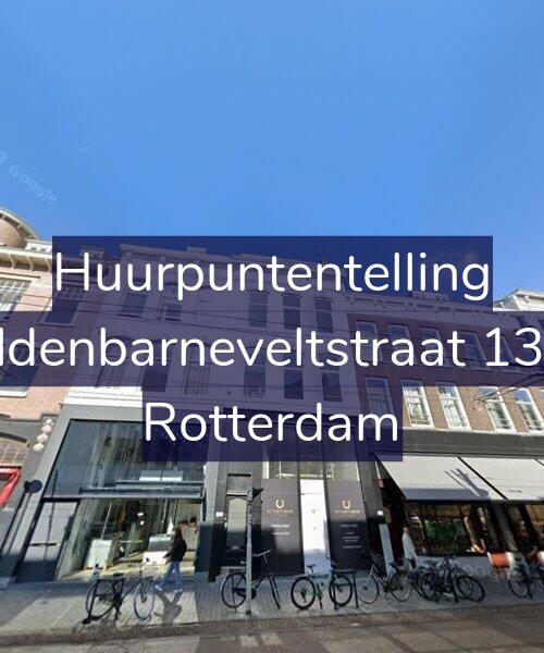 Foto gevel Huurpuntentelling voor Van Oldenbarneveltstraat 135-B02, Rotterdam