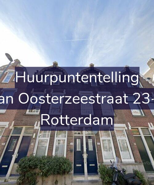 Foto gevel Huurpuntentelling voor Van Oosterzeestraat 23-B, Rotterdam