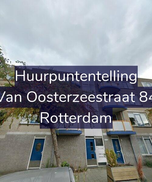 Foto gevel Huurpuntentelling voor Van Oosterzeestraat 84, Rotterdam