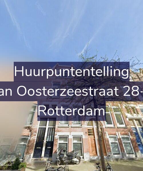 Foto gevel Huurpuntentelling voor Van Oosterzeestraat 28-A, Rotterdam