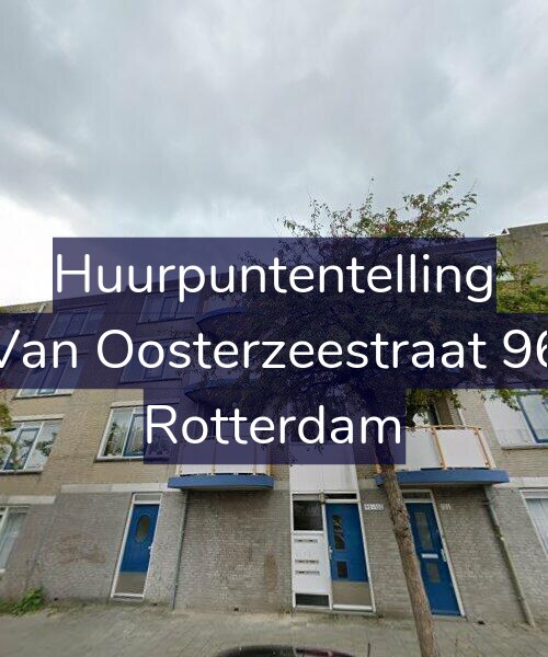 Foto gevel Huurpuntentelling voor Van Oosterzeestraat 96, Rotterdam